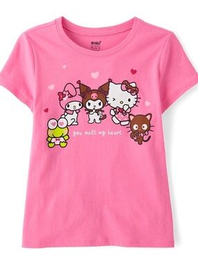 The Children’s Place x Hello Kitty T-Shirt - Pink, 4